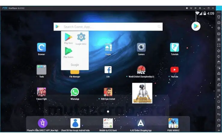 تحميل برنامج Nox player
