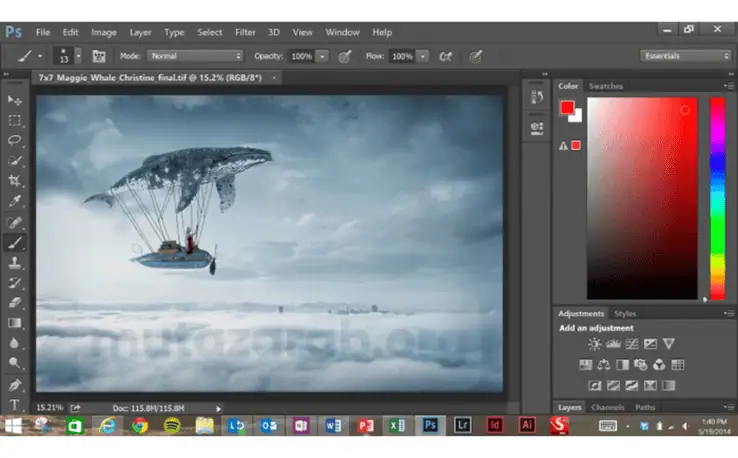 برنامج Portable Adobe Photoshop